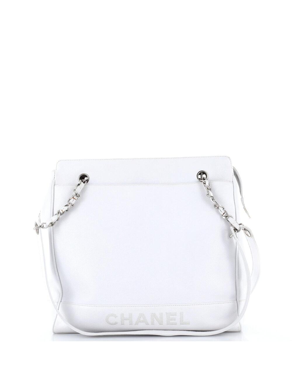 Chanel Vintage Zipped Chain Tote Caviar #333529C15B